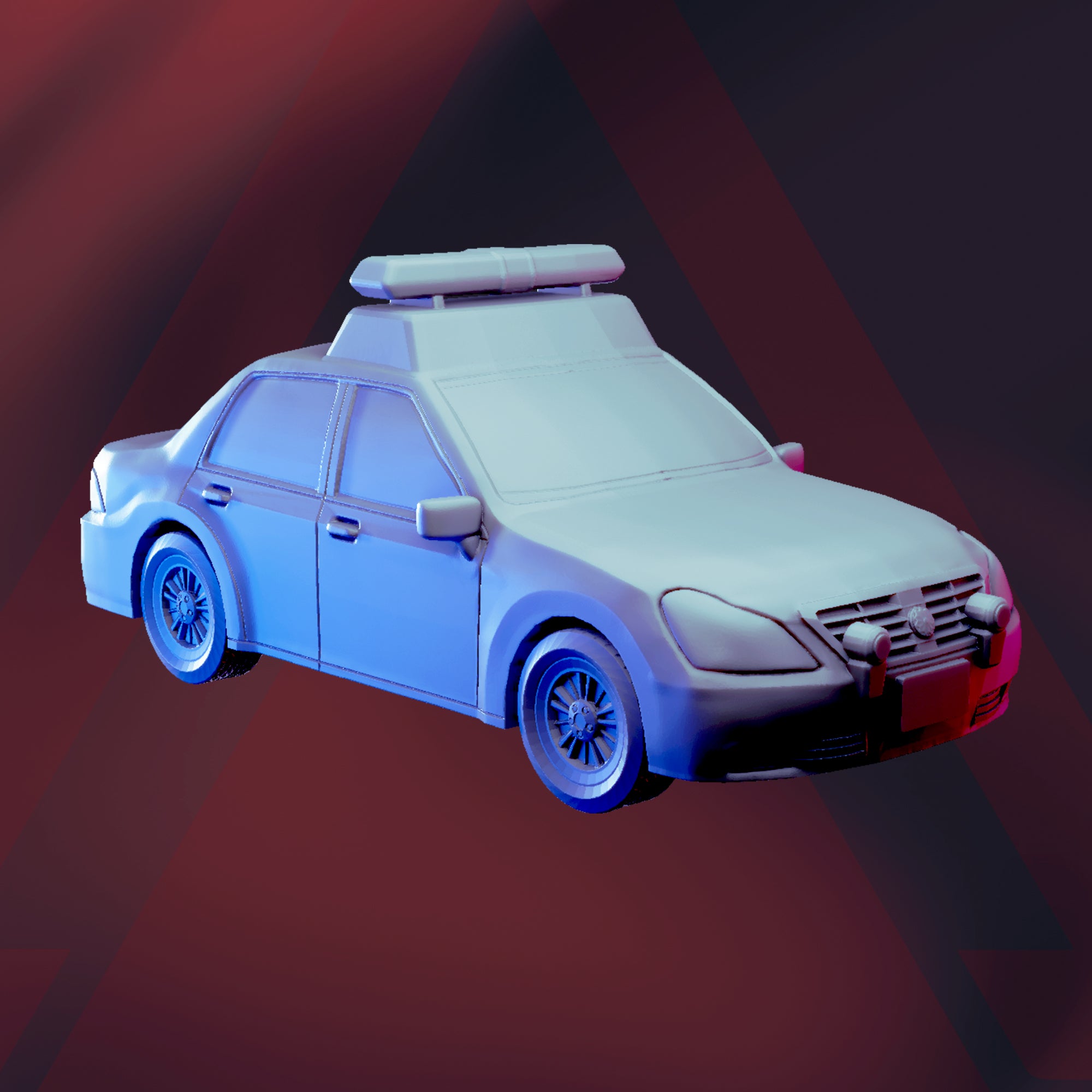 Tokyo Police Car - DIGITAL STL – Black Site Studios