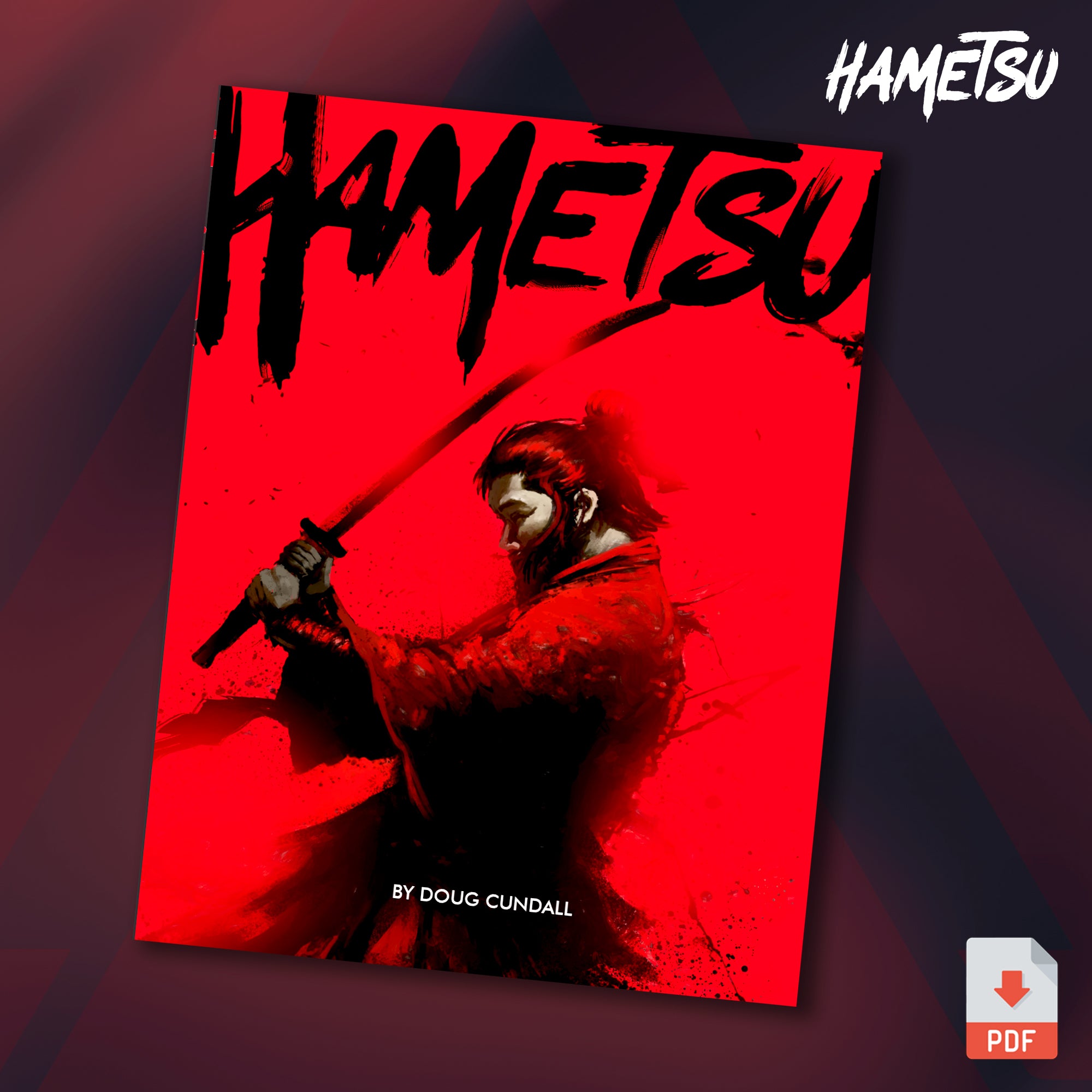 Hametsu - Core Rulebook Digital PDF – Black Site Studios