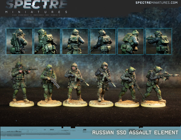 Spectre Miniatures - Russian SSO Assault Element
