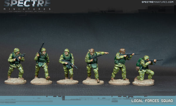 Spectre Miniatures - Local Forces Squad