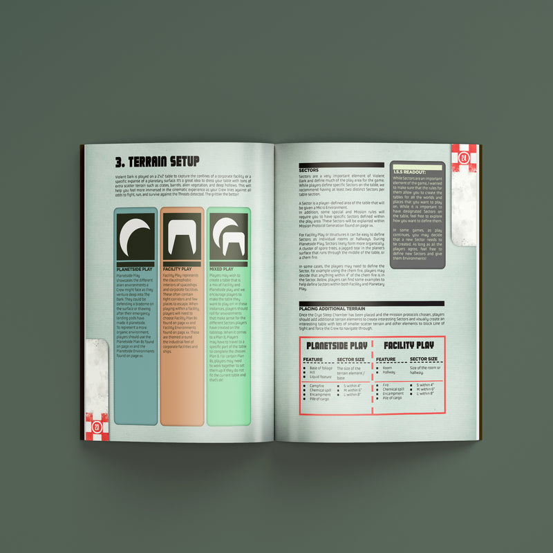 Violent Dark - Core Rulebook DIGITAL PDF