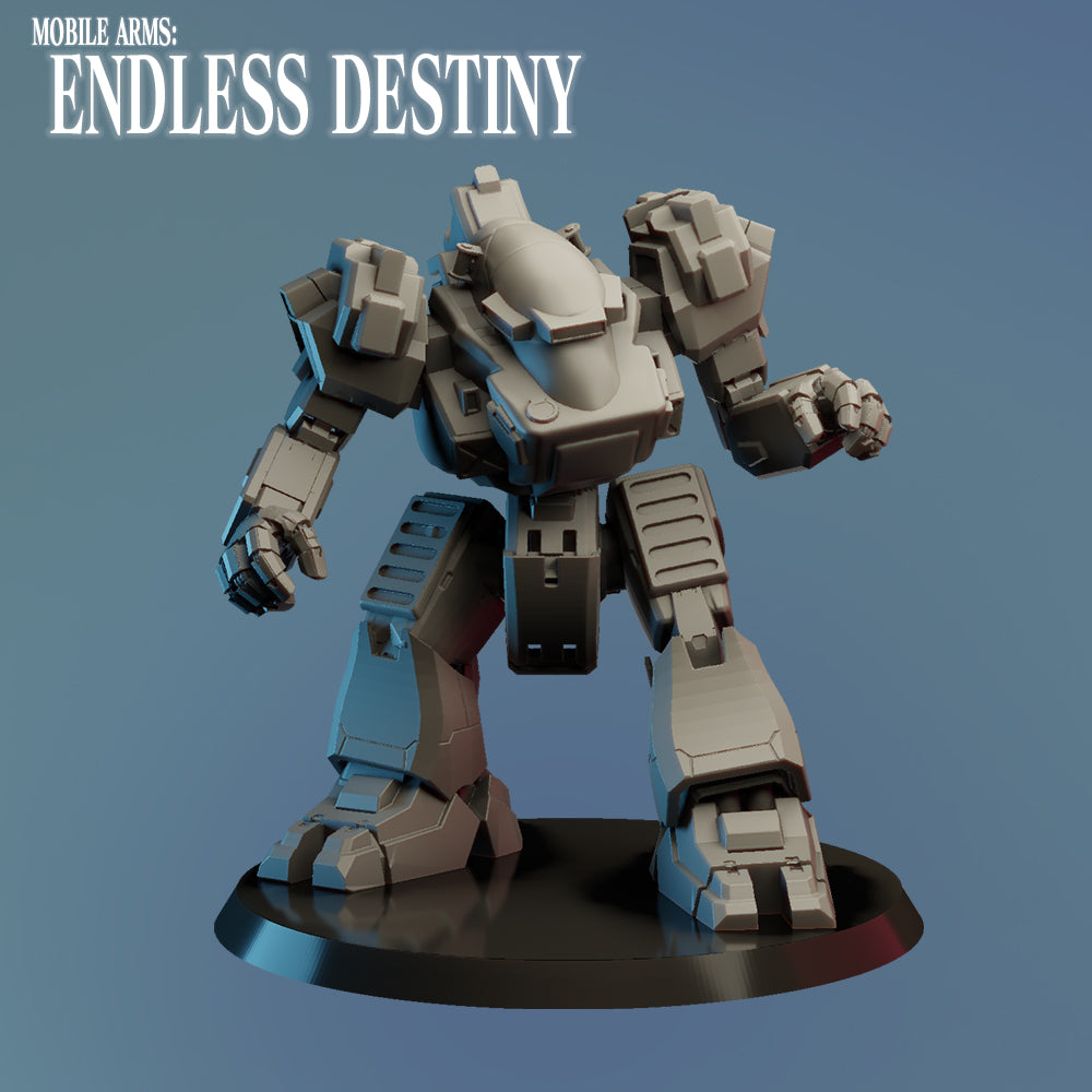 Line Back Mech Mobile Arms - Linebacker - Medium Mech – Black Site Studios