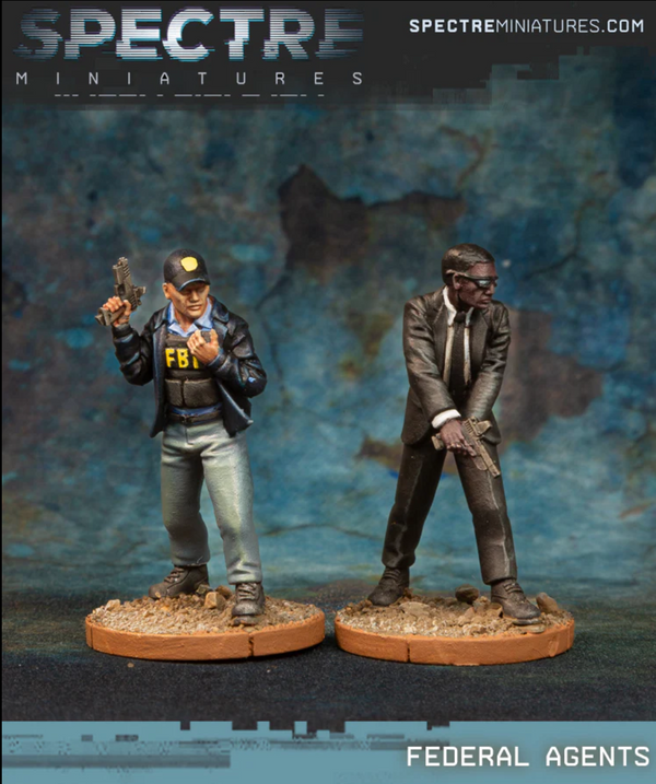 Spectre Miniatures - Federal Agents