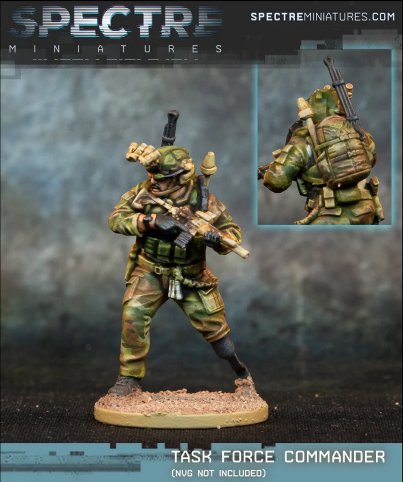 Spectre Miniatures - Task Force Commander