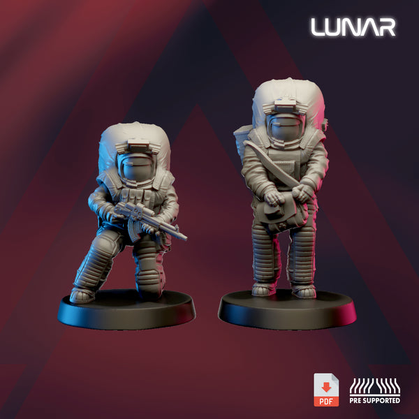 Lunar - Commonwealth - ANZAC - DIGITAL STL