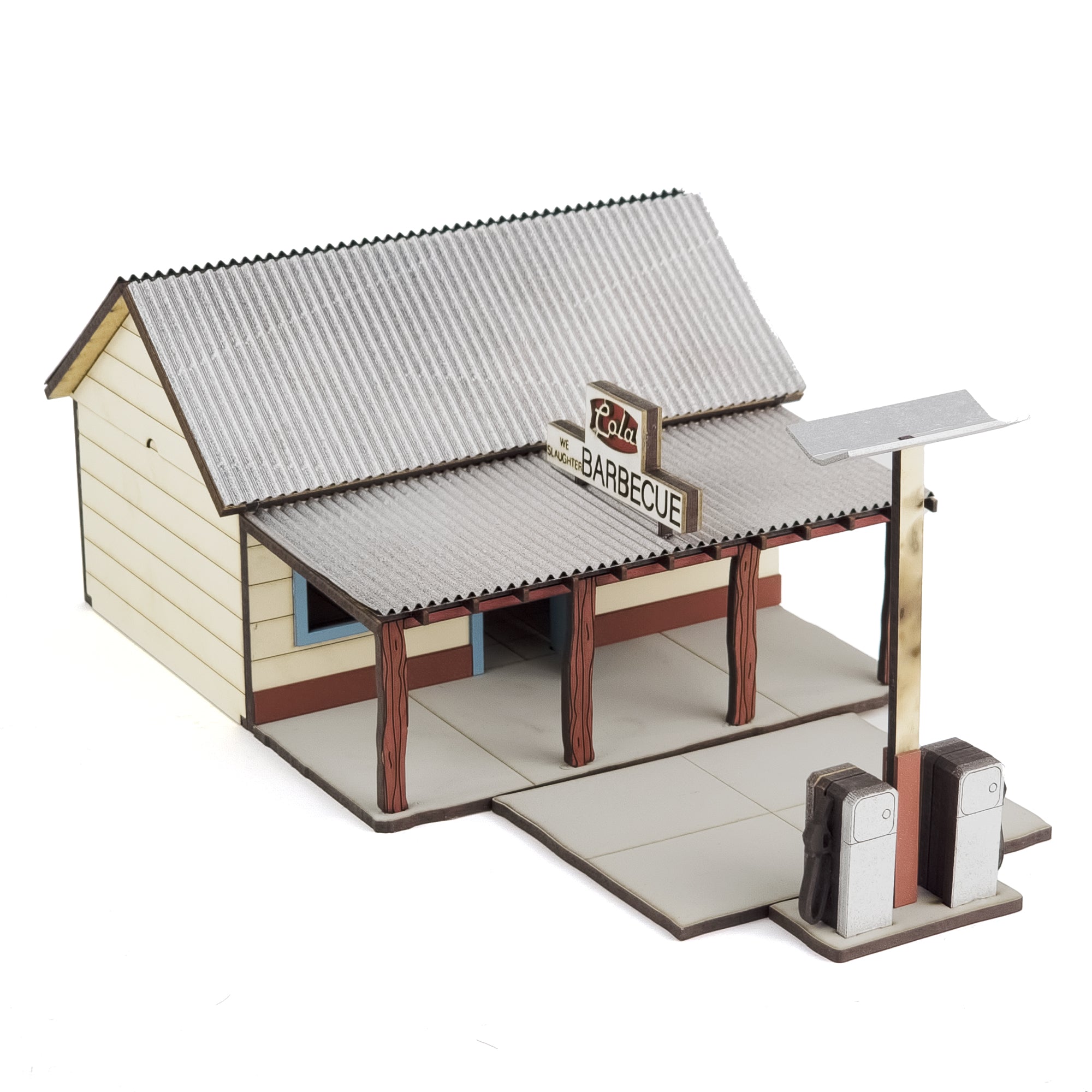 Small Town Gas Station Black Site Studios