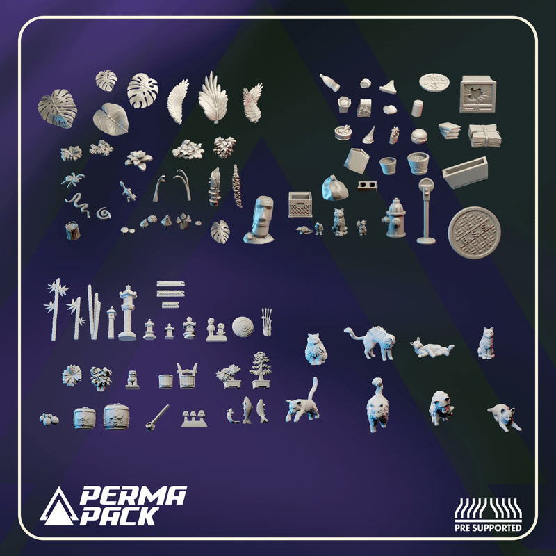 Basing Mega Pack  - DIGITAL STL PERMAPACK