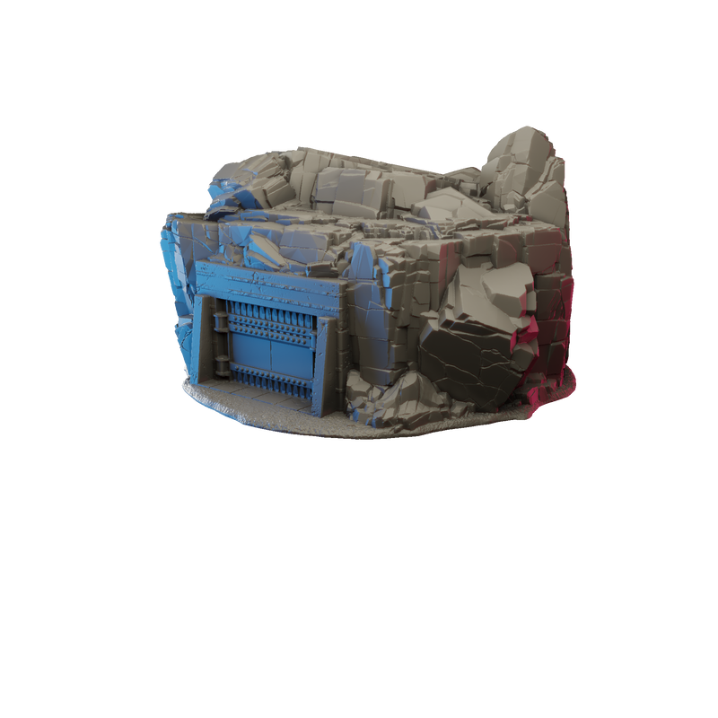 De'graw Bunker Entrance - DIGITAL STL