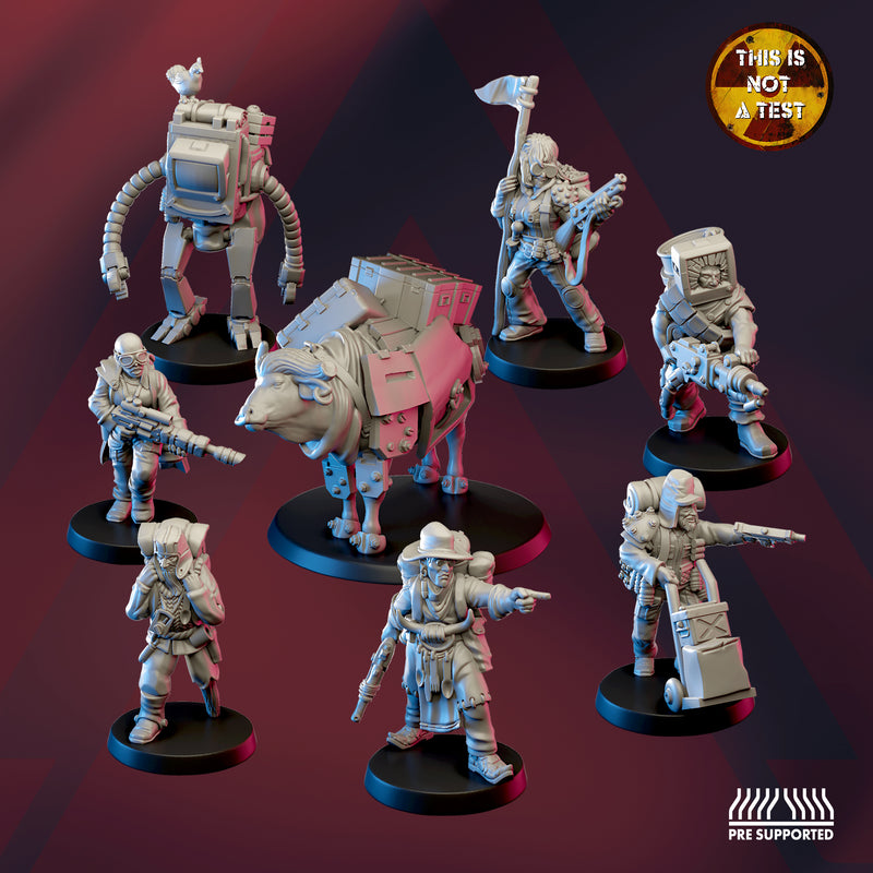 This is Not a Test - Caravanners Warband - DIGITAL STL