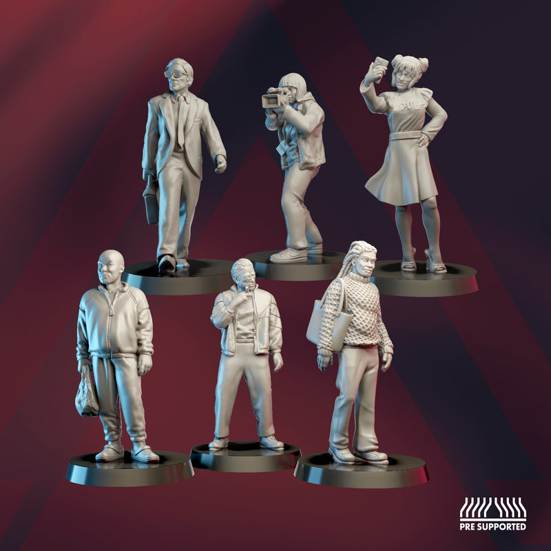 Civilians Volume I - Modern Bystanders - DIGITAL STL