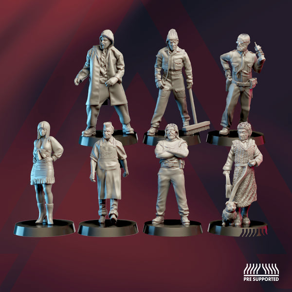 Civilians Volume II - Night Thirst Prey - DIGITAL STL