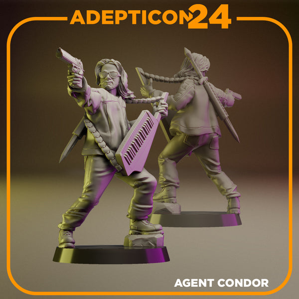 Agent Condor - Adepticon 2024 Miniature