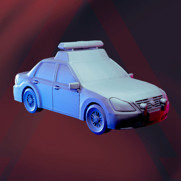 Tokyo Police Car - DIGITAL STL