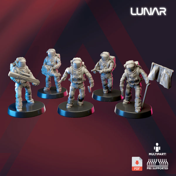 Lunar - European Space Agency Faction - DIGTIAL STL