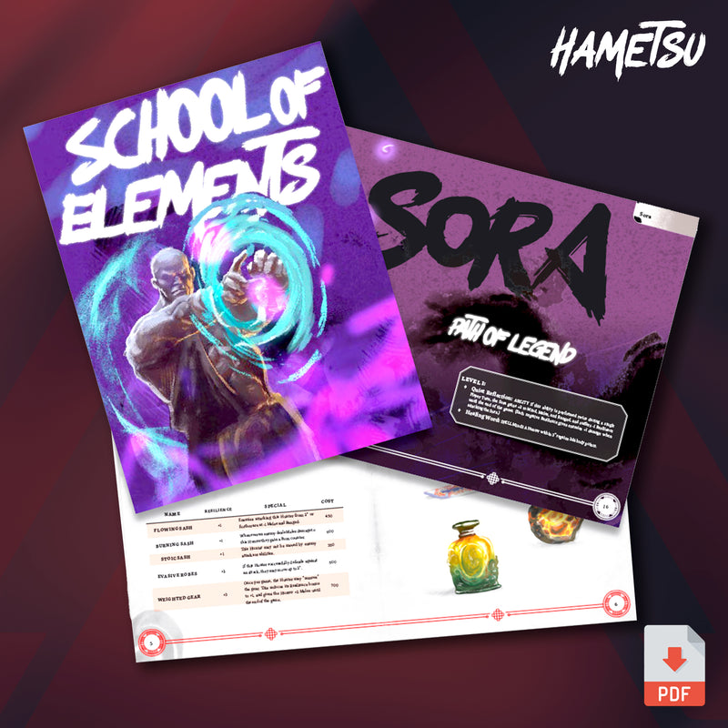 Hametsu - School of Elements - DIGITAL STL