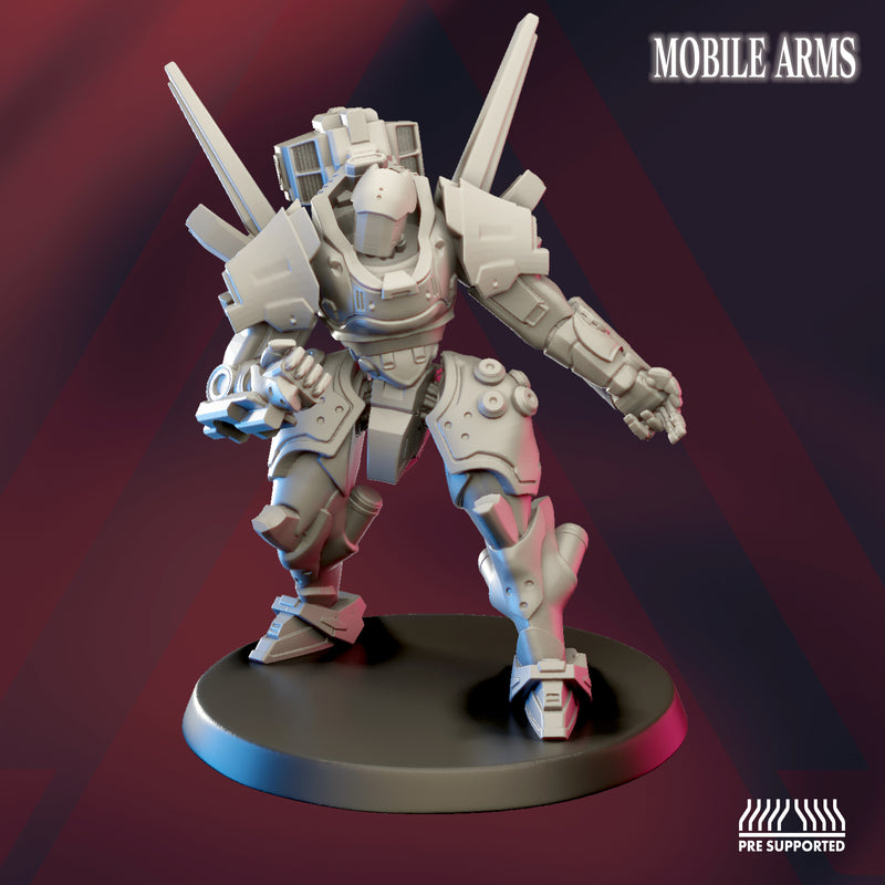 Mobile Arms - Hussar - Medium Frame DIGITAL STL