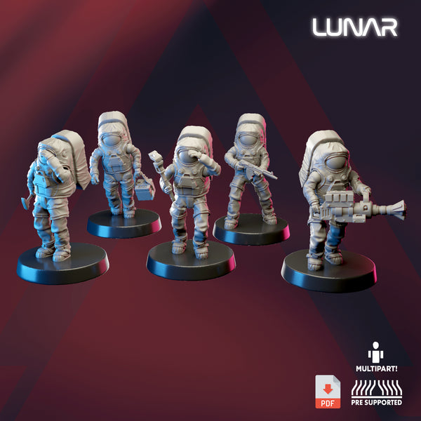LUNAR - Indian Space Research Organisation Faction - DIGITAL STL