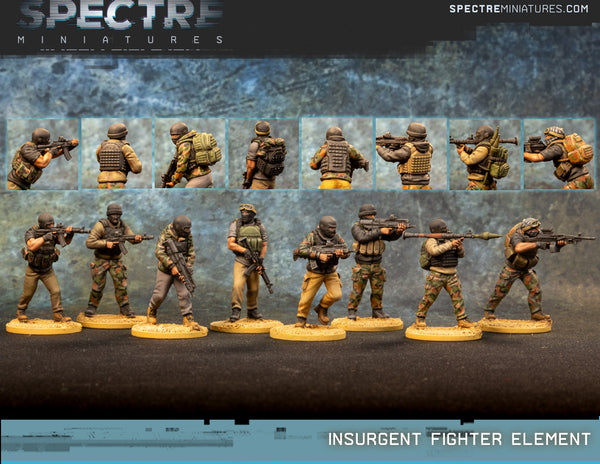 Spectre Miniatures - Insurgent Fighter Element