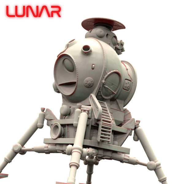LUNAR - Soviet LK Lander - DIGITAL STL
