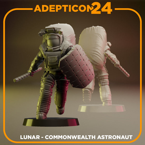 Commonwealth Space Agency Astronaut - Adepticon 2024 Miniature