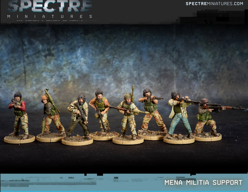 Spectre Miniatures - MENA Militia Support