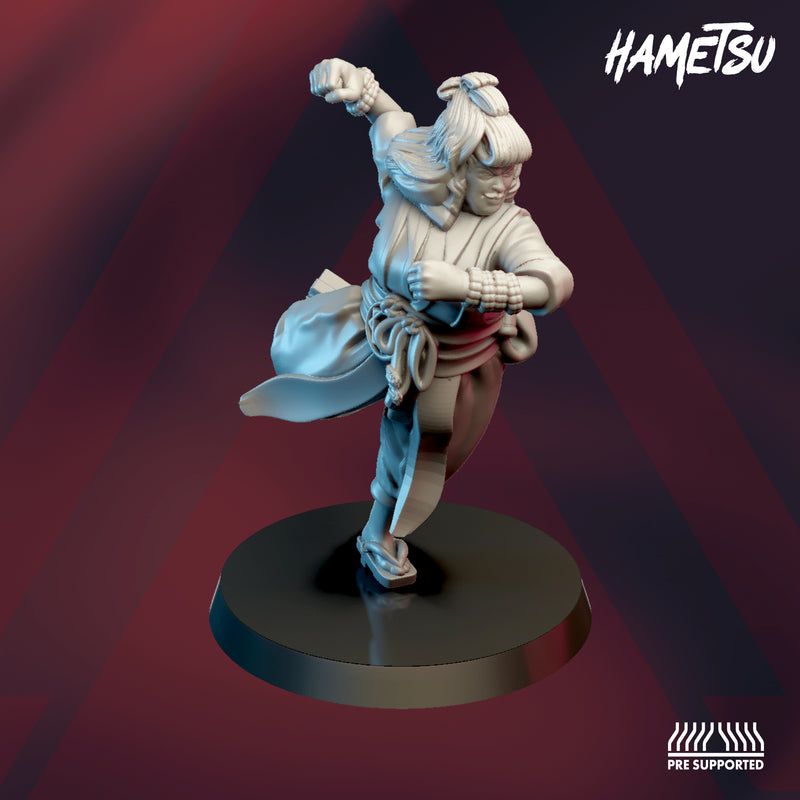 Hametsu - Monk Alternate Sculpt - DIGITAL STL