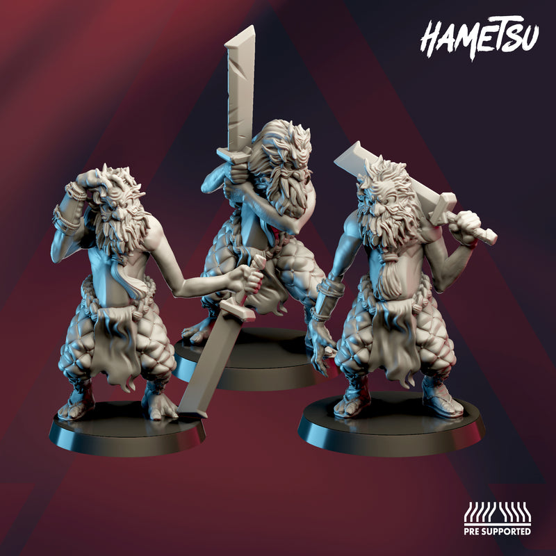 Hametsu - Oni Soldiers - DIGITAL STL