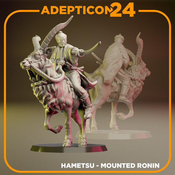 Mounted Ronin - Adepticon 2024 Miniature