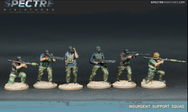 Spectre Miniatures - Insurgent Support Squad