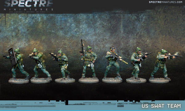 Spectre Miniatures - US SWAT Team