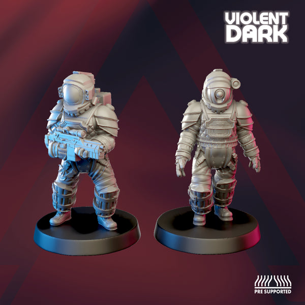Violent Dark - Vac Suits - DIGITAL STL