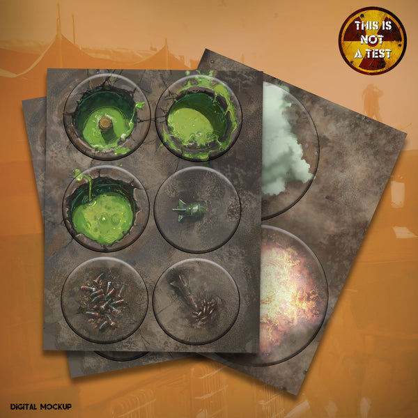 This is Not a Test - Wasteland Tokens