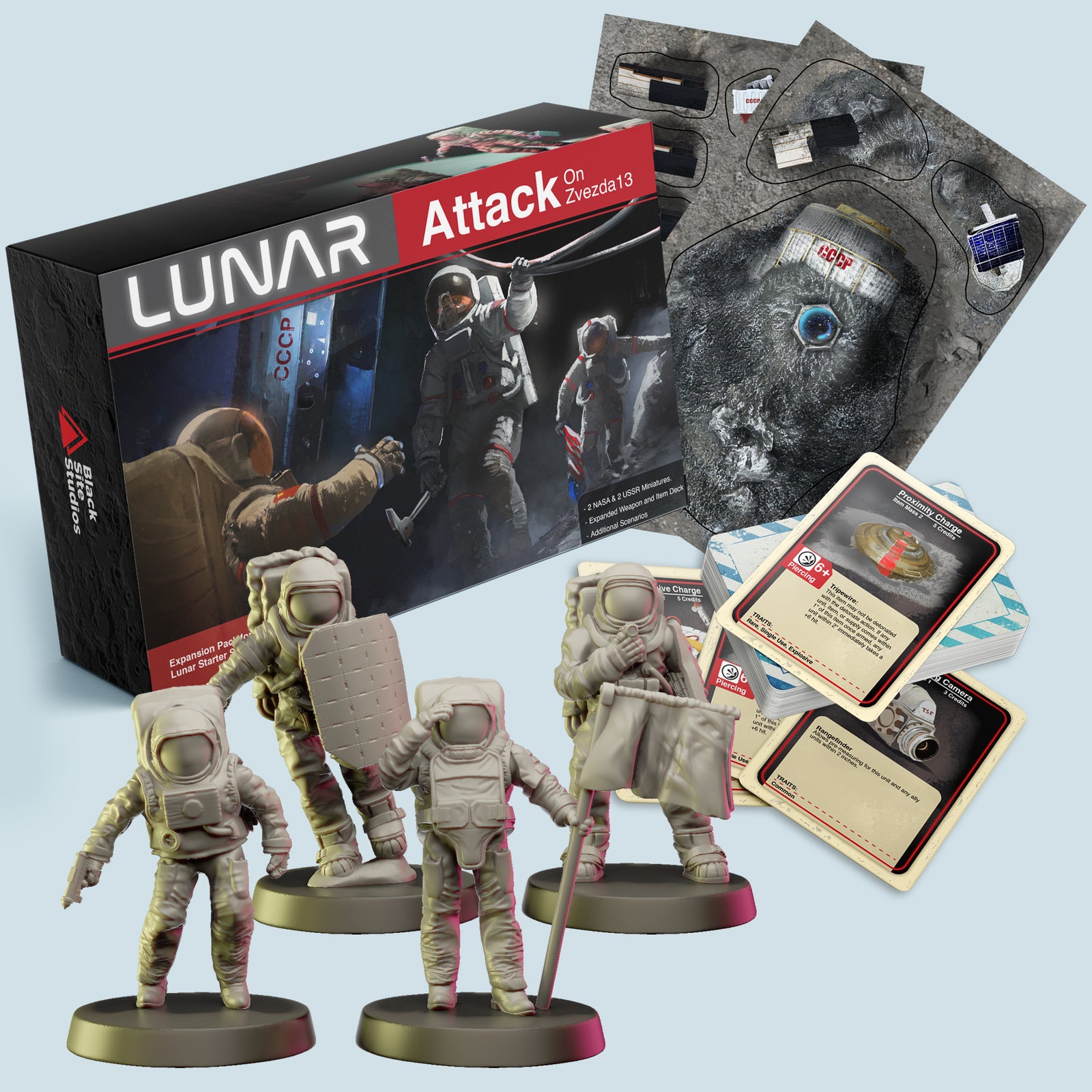 Attack on Zvezda - 2 Player Starter Expansion – Black Site Studios