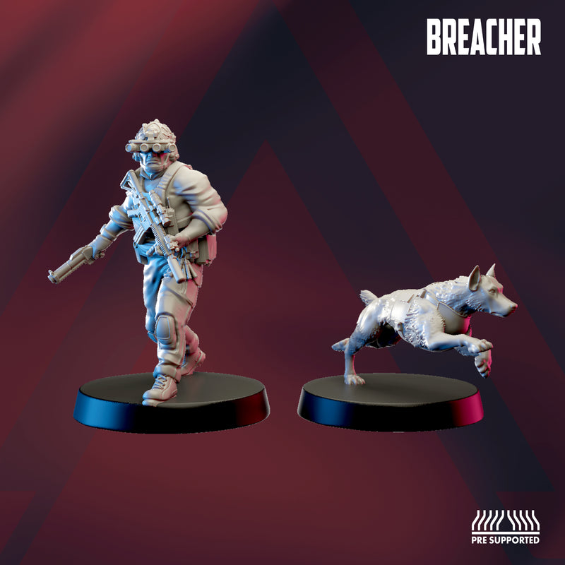 Breacher and Attack Dog - DIGITAL STL