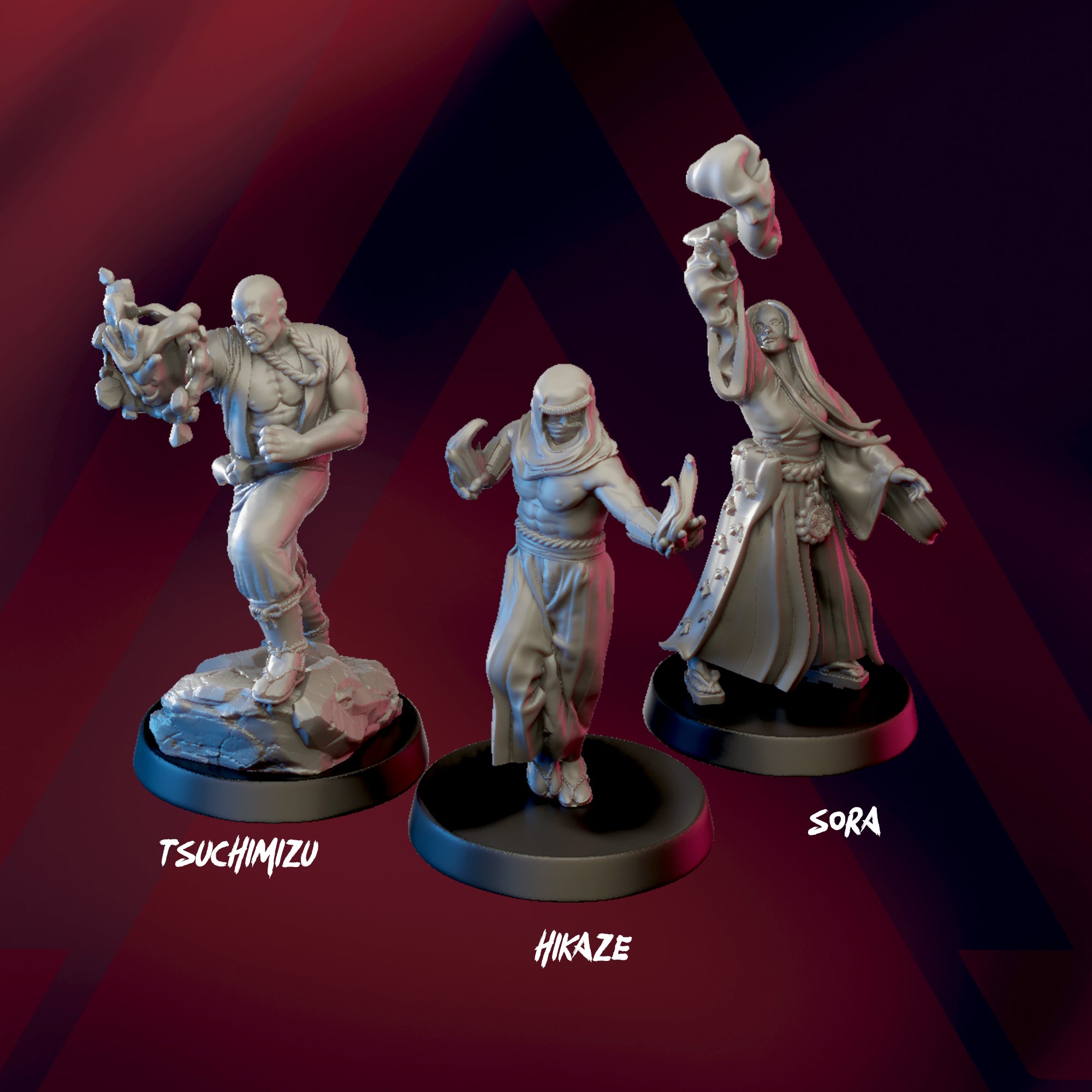 Hametsu - School of Elements - DIGITAL STL – Black Site Studios