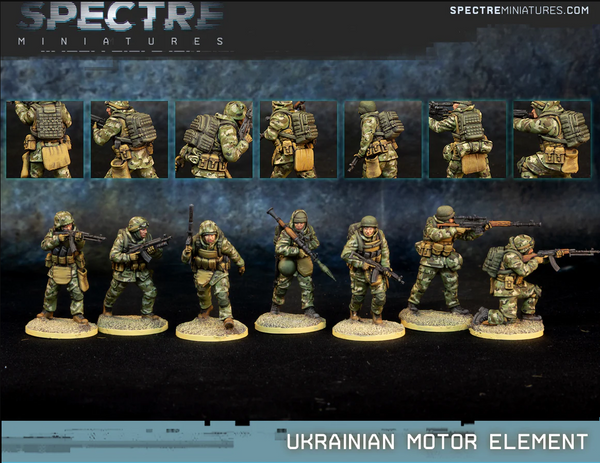 Spectre Miniatures - Ukrainian Motor Rifle Element