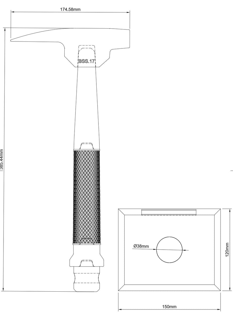 LUNAR - Lunar Geology Hammer Prop  - DIGITAL STL