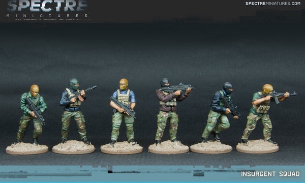 Spectre Miniatures - Insurgent Squad