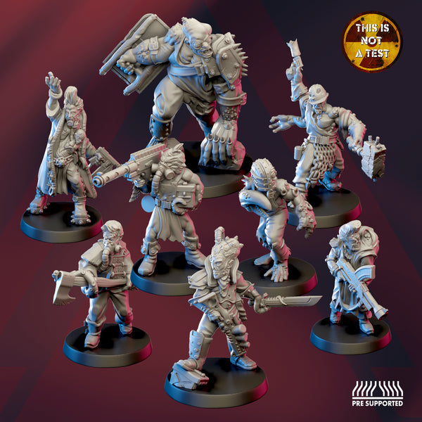 This is Not a Test - Mutant Warband - DIGITAL STL – Black Site Studios