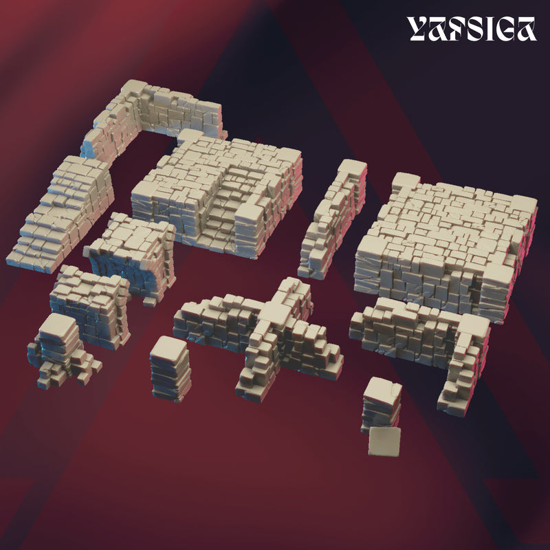 The Shattered Kingdom of Yafseo - Digital STL Pack