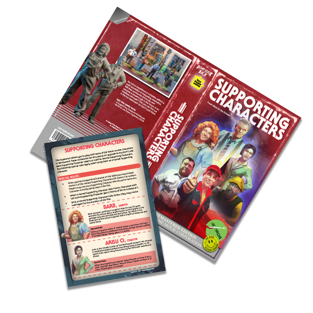 Supporting Character VHS Expansion Updated Components Available Ti