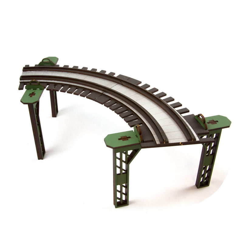 Elevated Rail Line - Curve