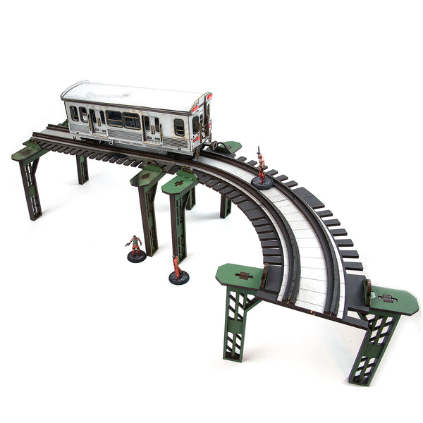 Elevated Rail Line - Curve