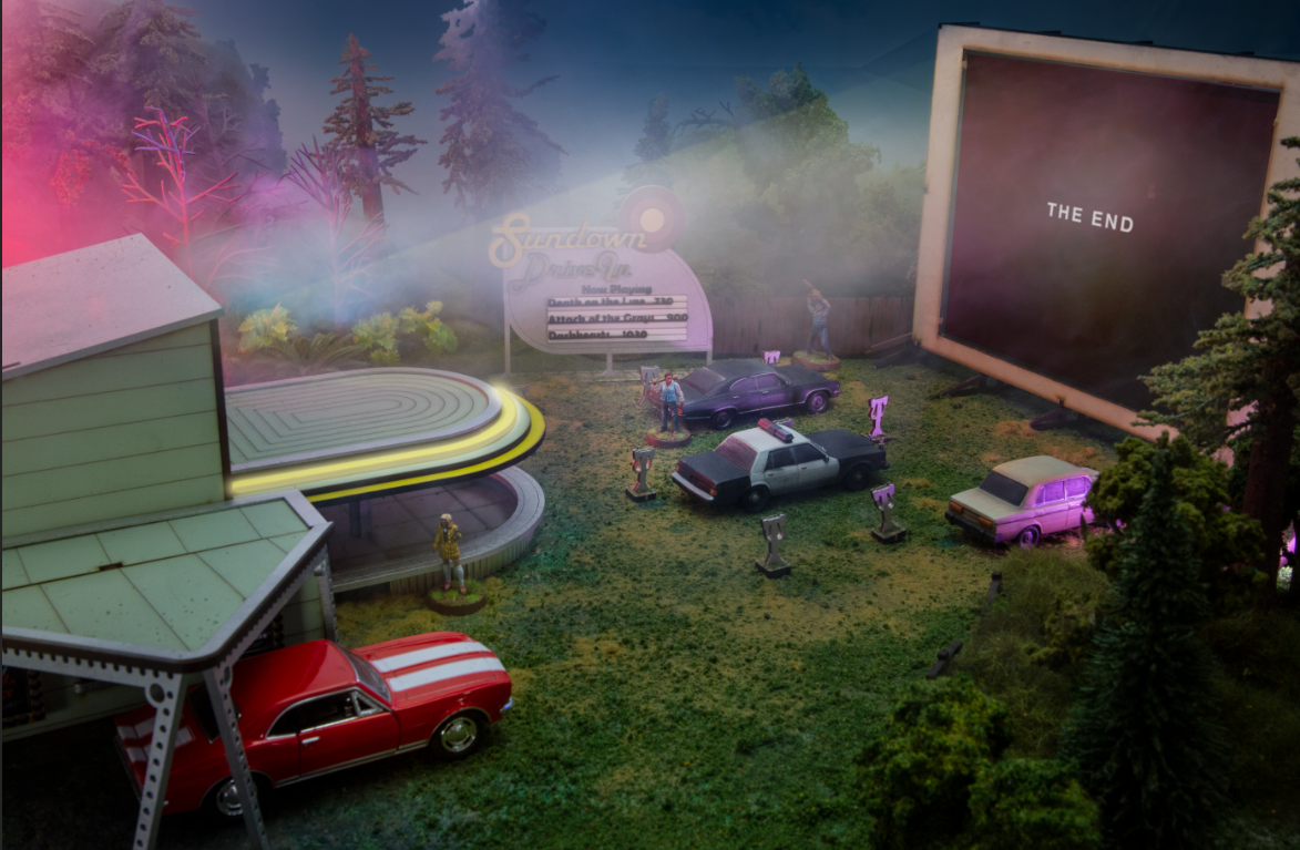 The Sundown DriveIn Cinema Black Site Studios